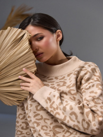 Джемпер TrikoBakh модель 2787-kremovo-bezhevij Фото