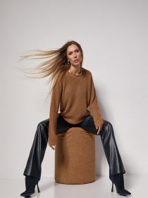 Джемпер TrikoBakh модель 2781-karamelx Фото