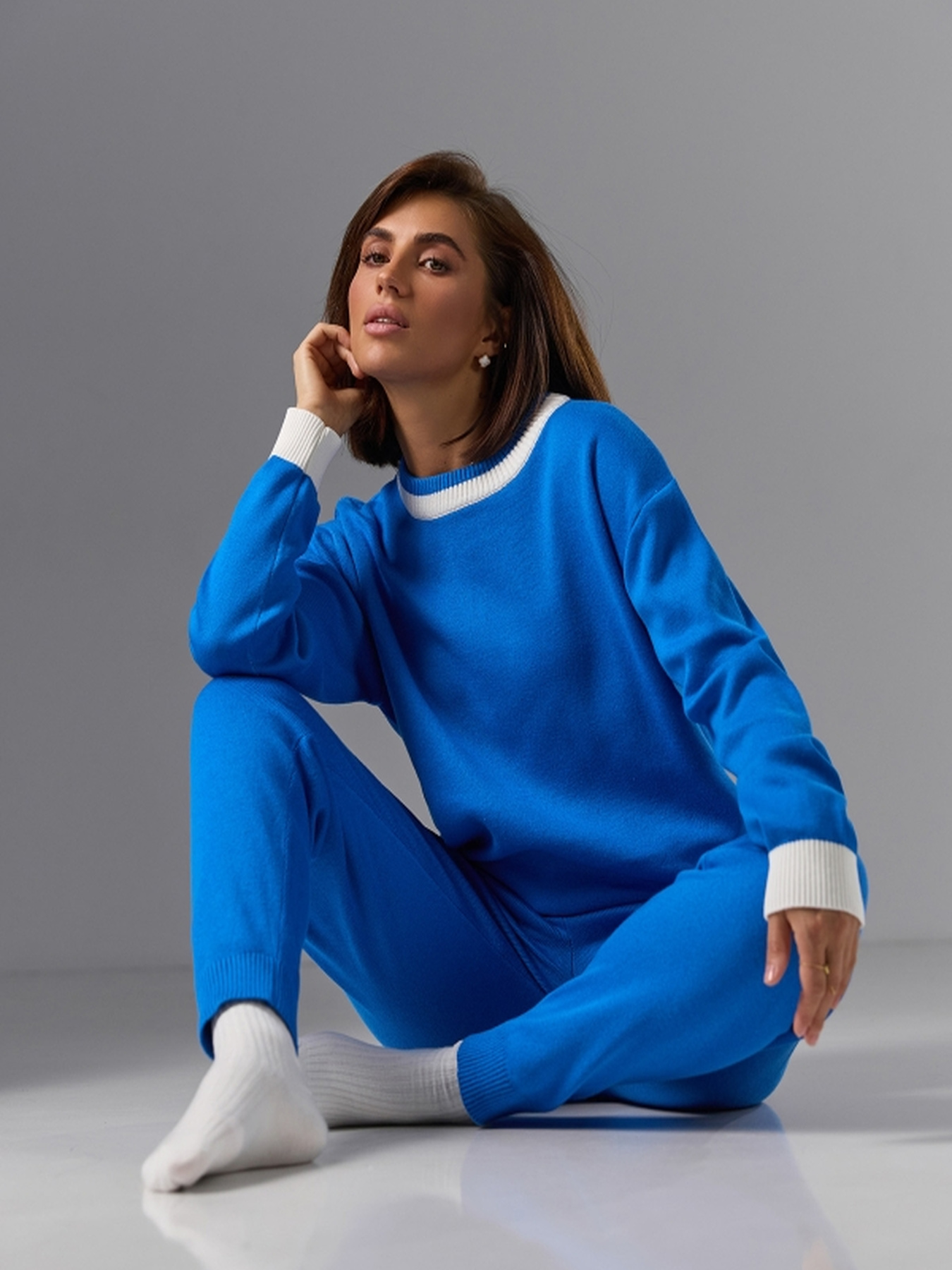 Джемпер TrikoBakh модель 2763-sinj-z-blim Фото