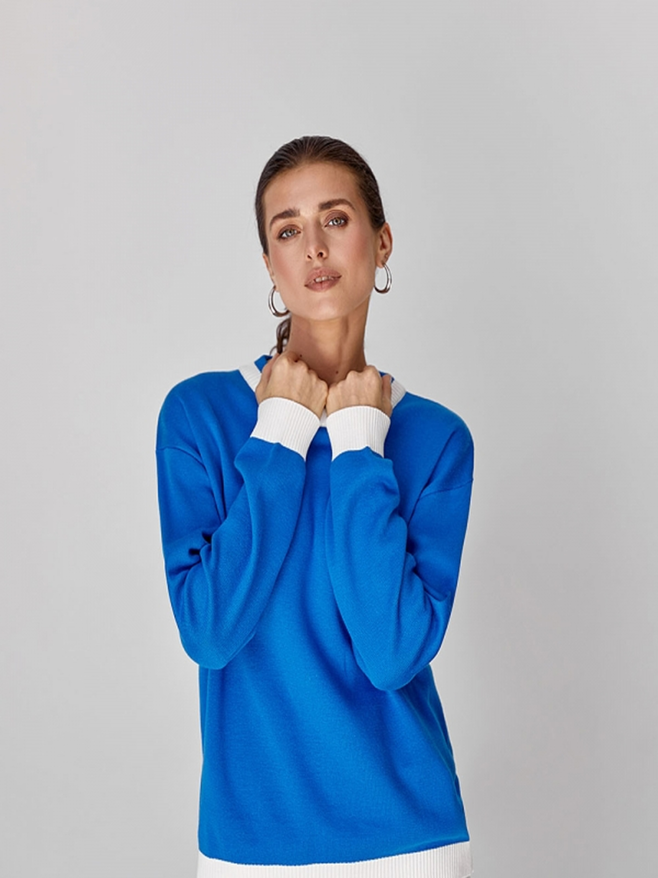 Джемпер TrikoBakh модель 2763-sinj-z-blim Фото