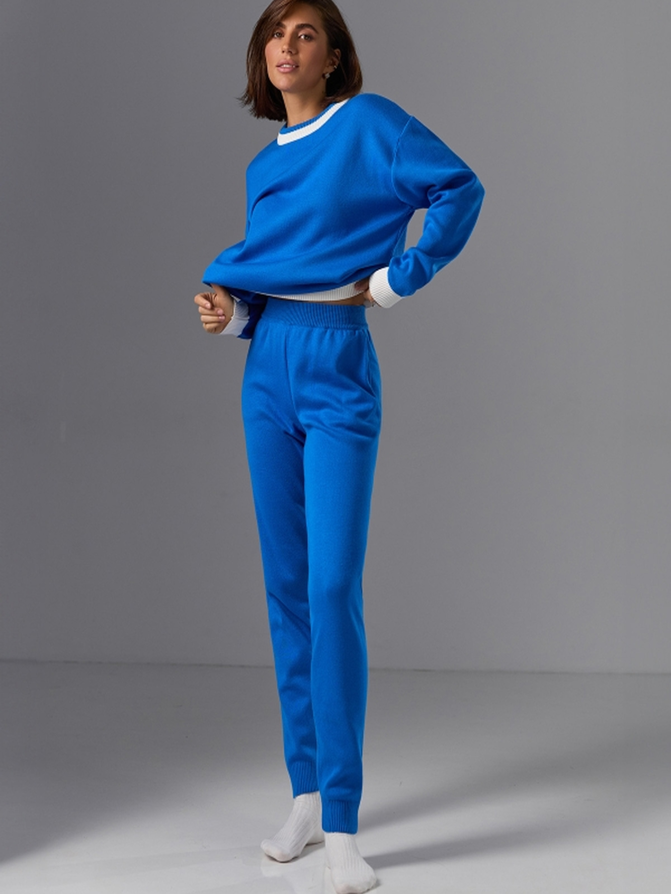 Джемпер TrikoBakh модель 2763-sinj-z-blim Фото