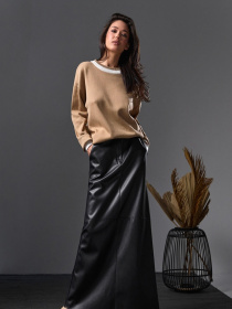 Джемпер TrikoBakh модель 2763-bezhevij-z-blim Фото