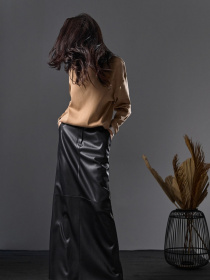 Джемпер TrikoBakh модель 2763-bezhevij-z-blim Фото