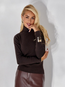 Водолазка TrikoBakh модель 2794-chornij-shokolad Фото