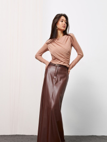 Лонгслив TrikoBakh модель 3029-bezhevij Фото