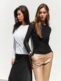 Лонгслів TrikoBakh модель 3029-chornij Фото