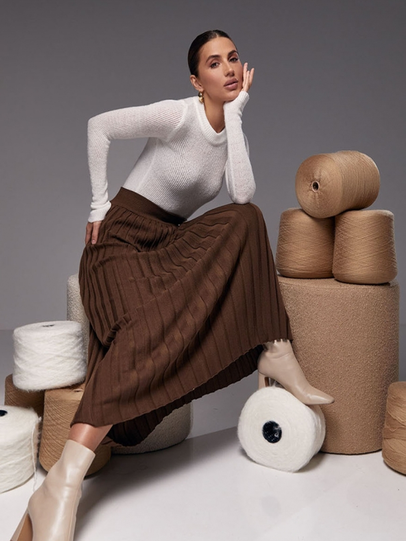 Джемпер TrikoBakh модель 2777-blij Фото