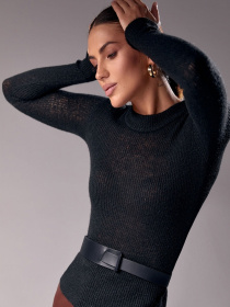 Джемпер TrikoBakh модель 2777-chornij Фото