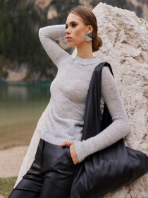 Джемпер TrikoBakh модель 2777-svtlo-srij Фото