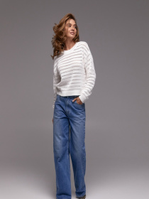 Джемпер TrikoBakh модель 2754-molochnij Фото