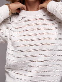 Джемпер TrikoBakh модель 2754-molochnij Фото