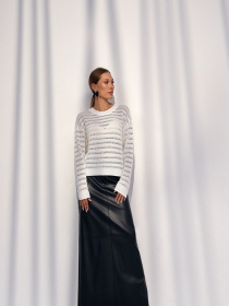 Джемпер TrikoBakh модель 2754-molochnij Фото