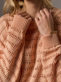 Джемпер TrikoBakh модель 2754-persikovij Фото