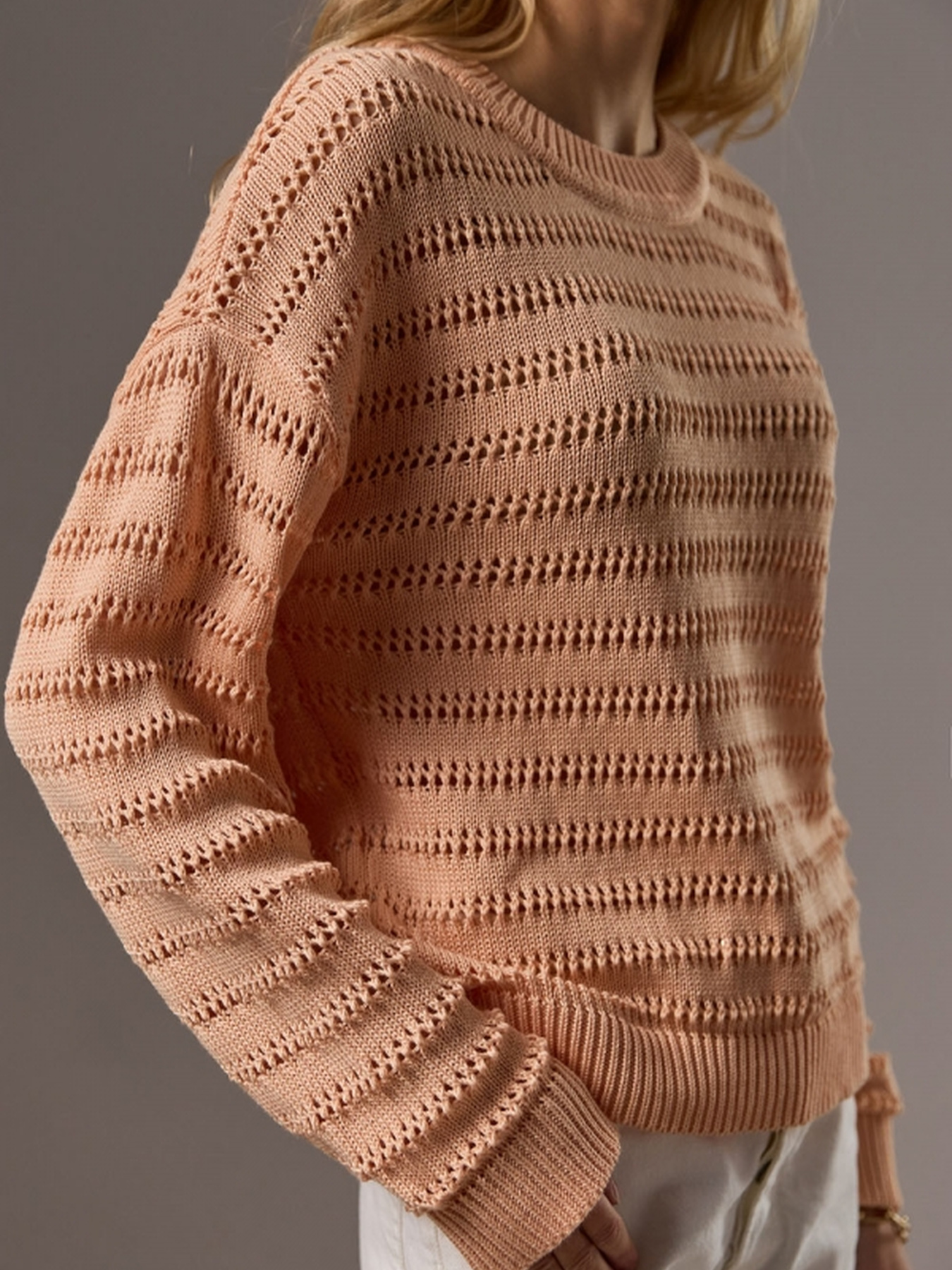 Джемпер TrikoBakh модель 2754-persikovij Фото