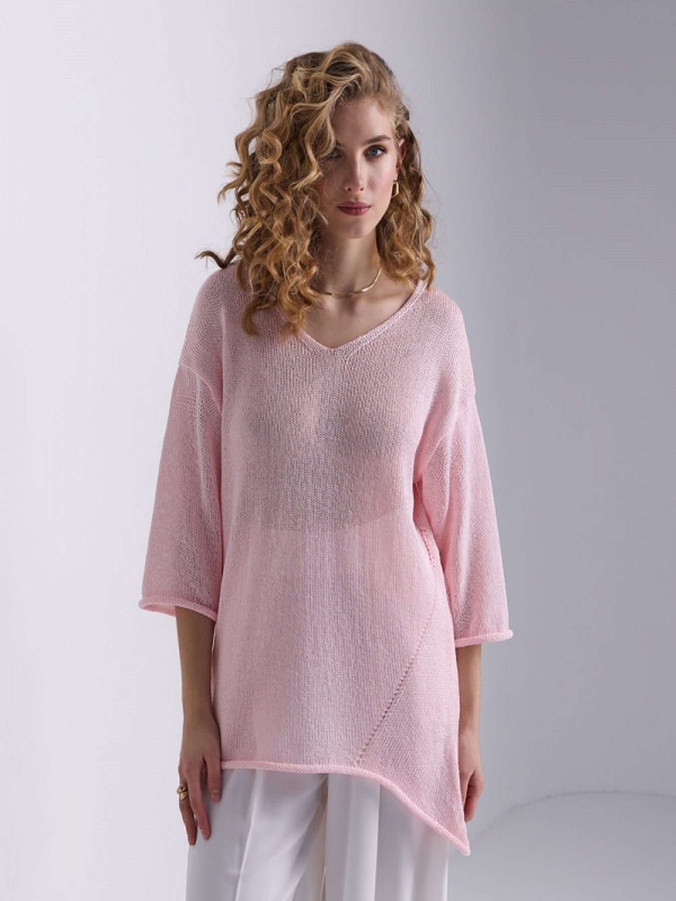 Джемпер TrikoBakh модель 2728-bldo-rozhevij Фото