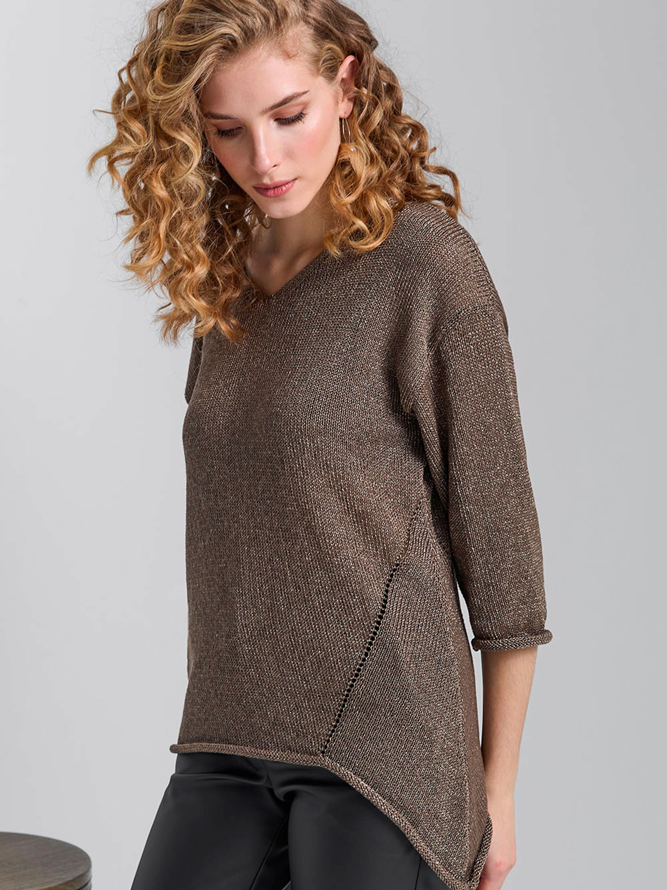 Джемпер TrikoBakh модель 2728-bronzovij Фото