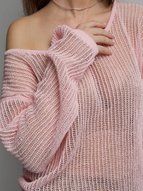 Джемпер TrikoBakh модель 2734-bldo-rozhevij Фото