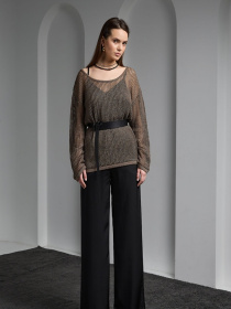 Джемпер TrikoBakh модель 2734-bronza Фото