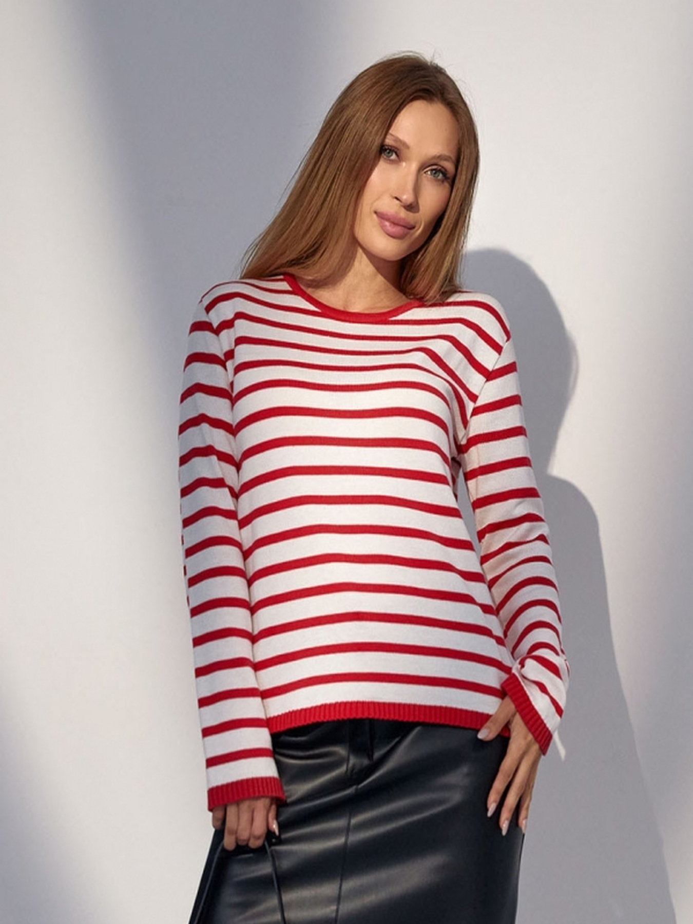 Джемпер TrikoBakh модель 2749-koral-moloko Фото