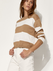 Джемпер TrikoBakh модель 2553-bezhevo-molochnij Фото