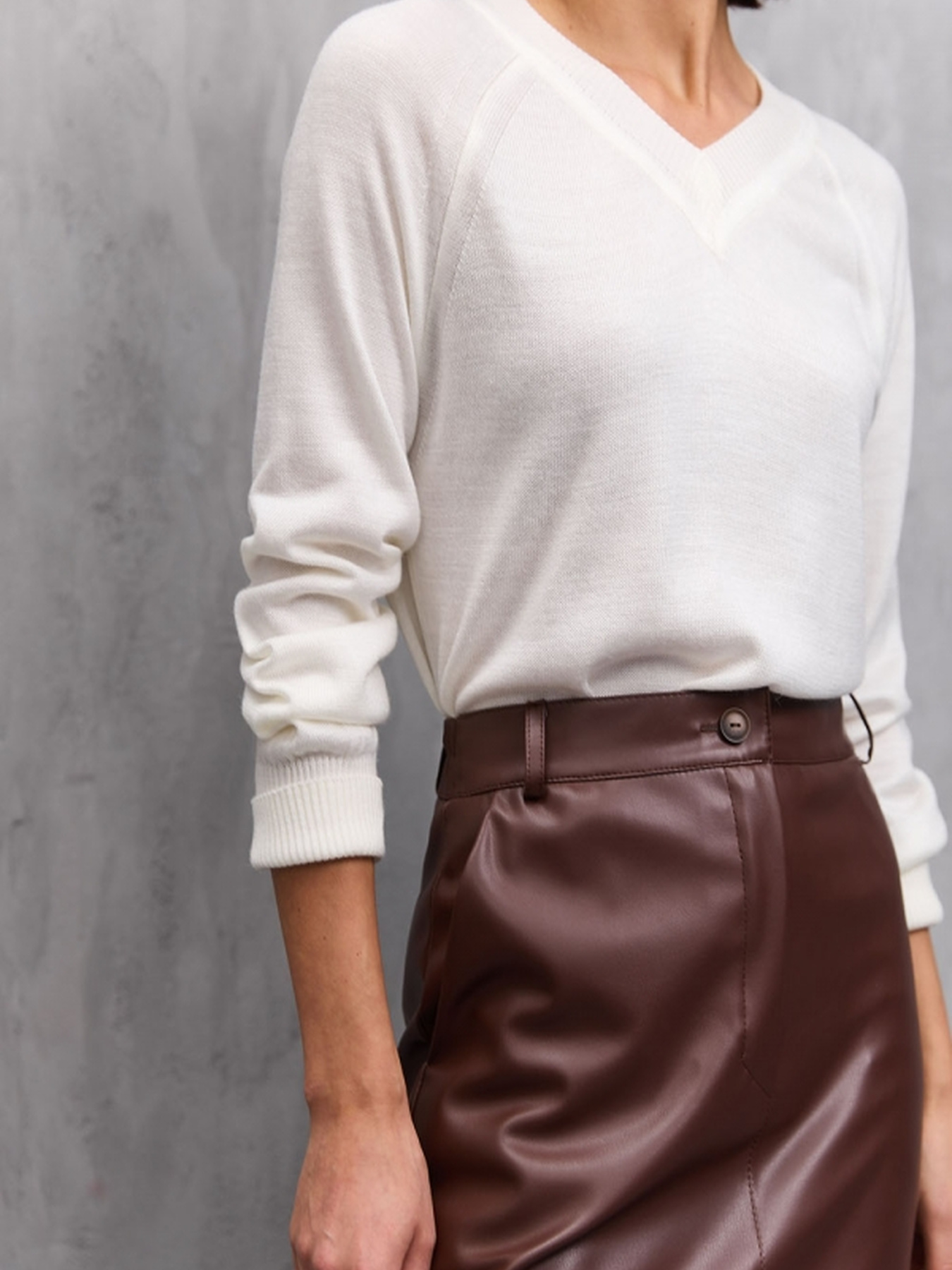 Джемпер TrikoBakh модель 2712-molochnij Фото