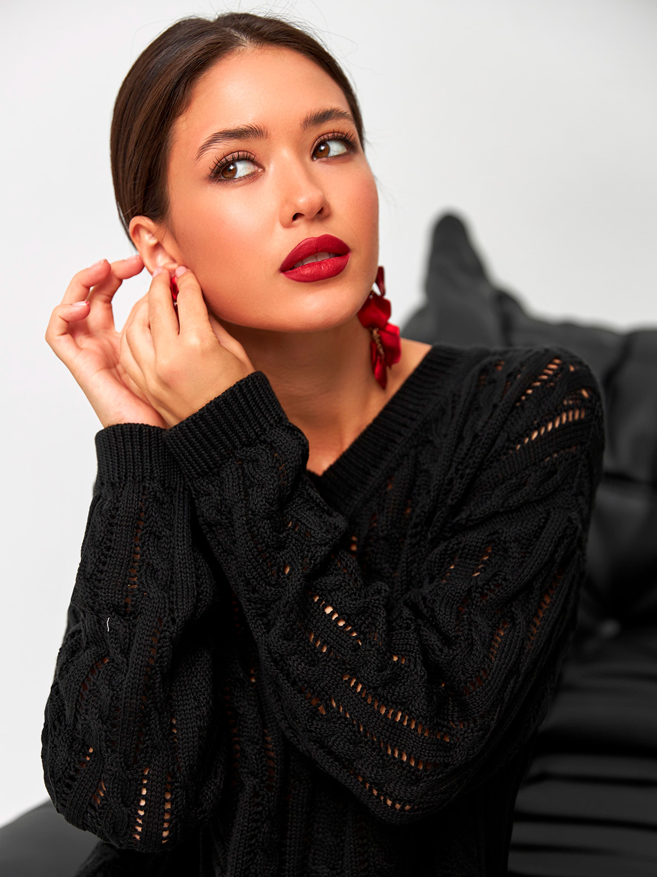 Джемпер TrikoBakh модель 2721-chornij Фото