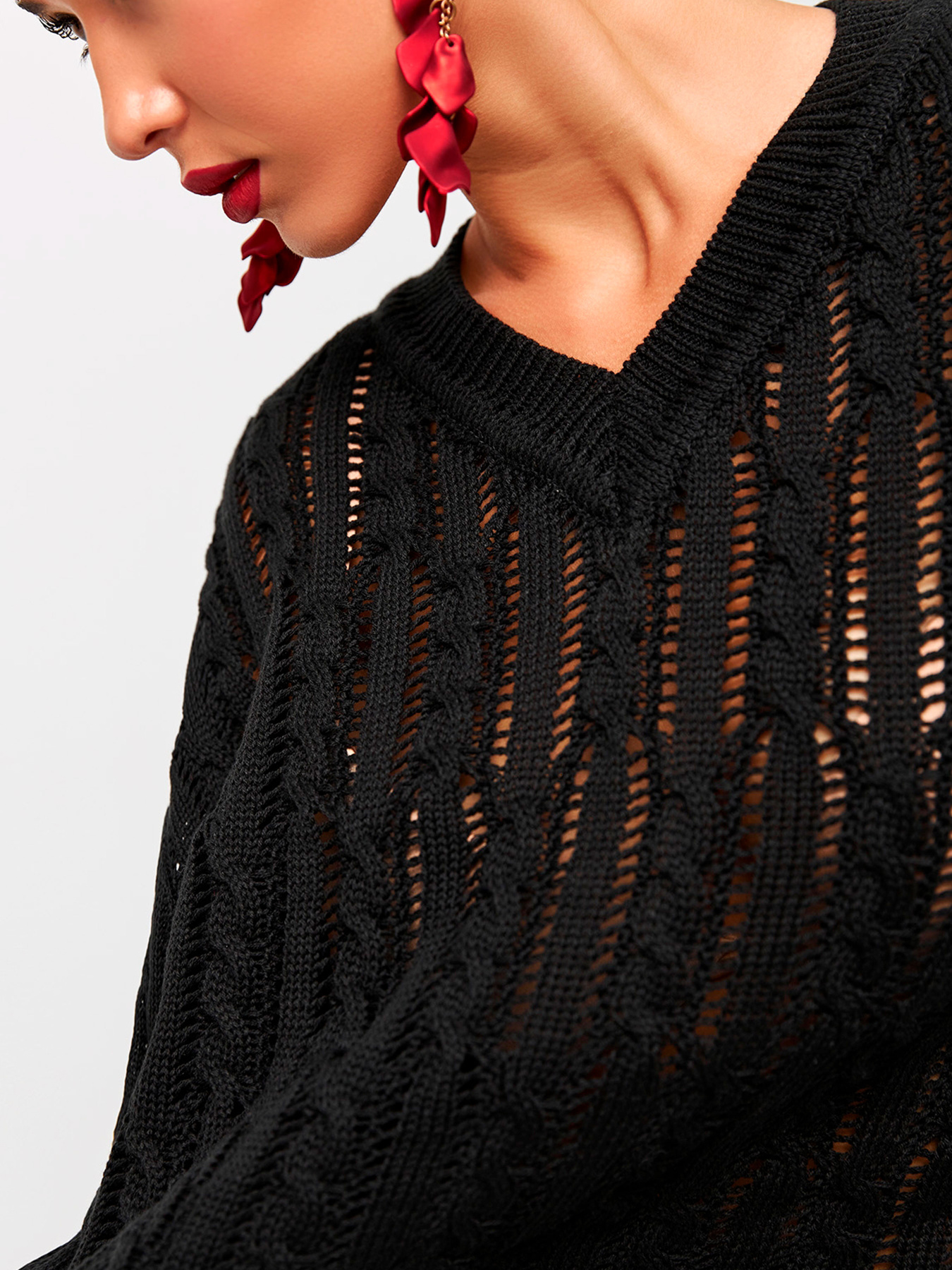 Джемпер TrikoBakh модель 2721-chornij Фото