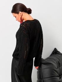 Джемпер TrikoBakh модель 2721-chornij Фото