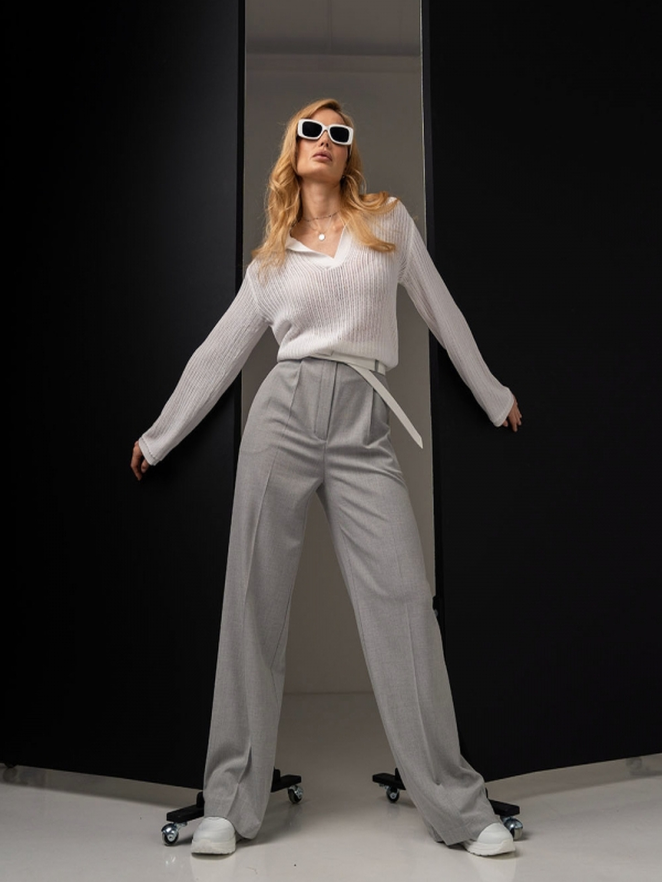 Джемпер TrikoBakh модель 2717-blij Фото