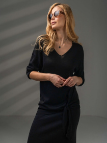 Джемпер TrikoBakh модель 2714-chornij Фото