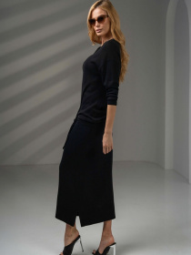 Джемпер TrikoBakh модель 2714-chornij Фото