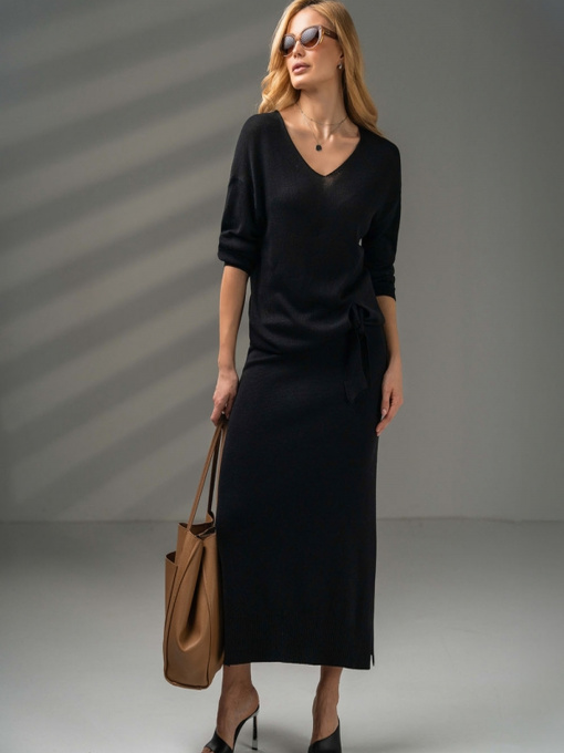 Джемпер TrikoBakh модель 2714-chornij Фото