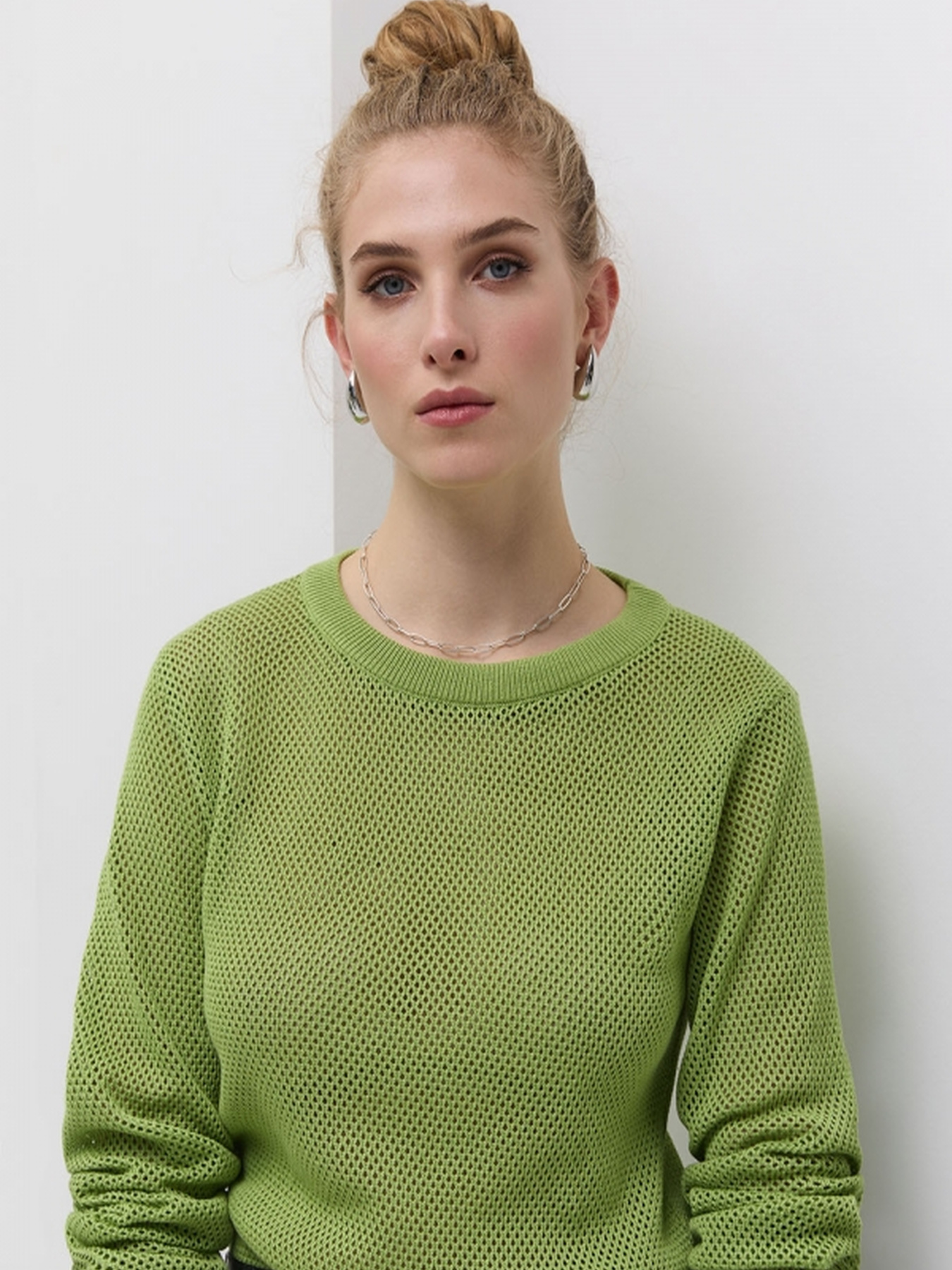 Джемпер TrikoBakh модель 2544-salatovij Фото