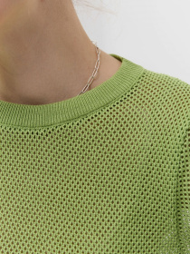 Джемпер TrikoBakh модель 2544-salatovij Фото