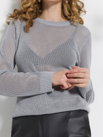 Джемпер TrikoBakh модель 2544-stalevij Фото