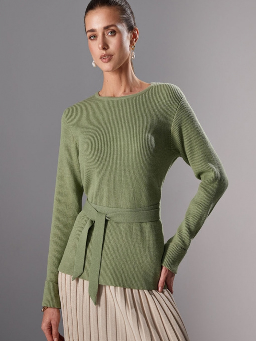 Джемпер TrikoBakh модель 2433-olivka Фото