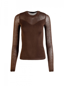 Лонгслив TrikoBakh модель 2726-shokoladnij Фото