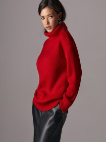 Свитер TrikoBakh модель 2801-chervonij Фото