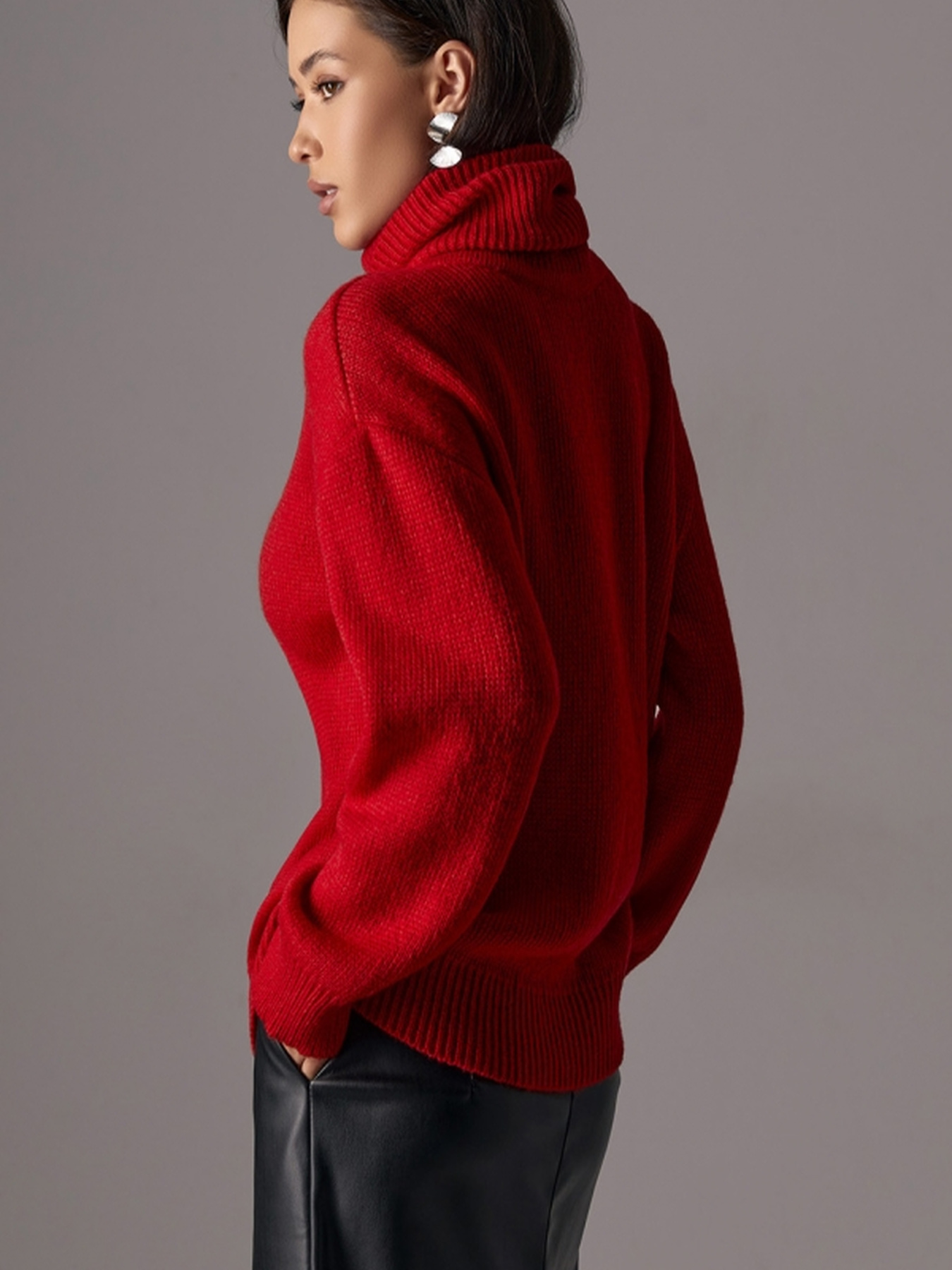 Свитер TrikoBakh модель 2801-chervonij Фото