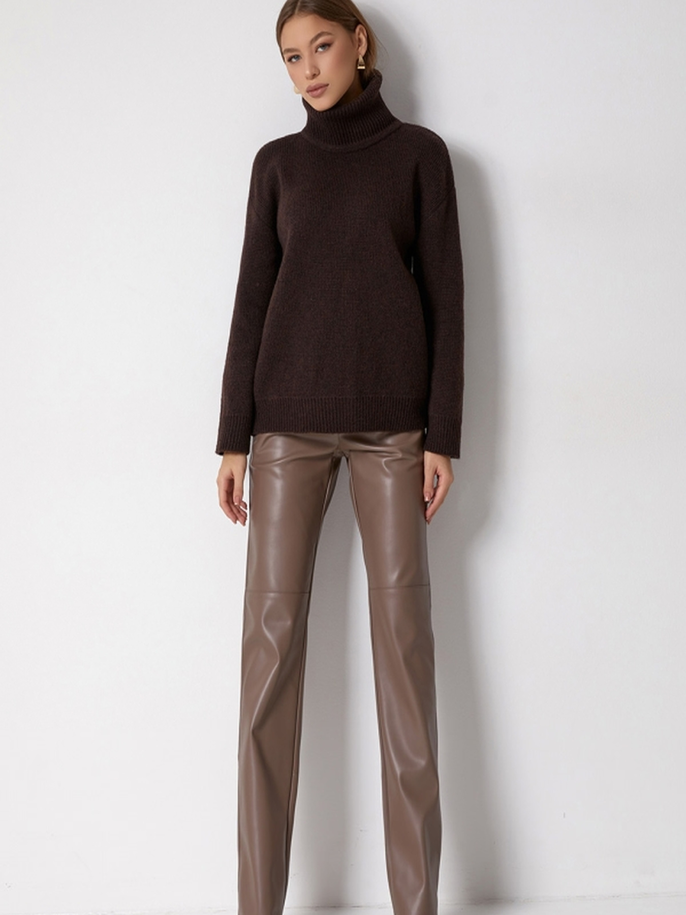 Свитер TrikoBakh модель 2801-shokoladnij Фото