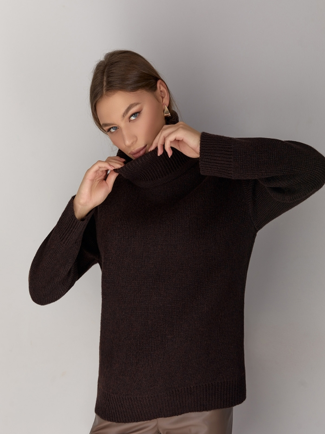 Свитер TrikoBakh модель 2801-shokoladnij Фото