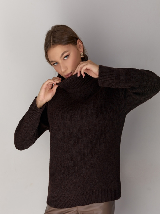 Свитер TrikoBakh модель 2801-shokoladnij Фото