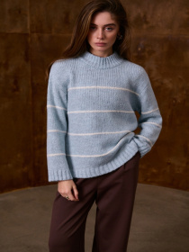 Джемпер TrikoBakh модель 2809-blakitnij-blij Фото