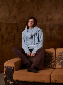 Джемпер TrikoBakh модель 2809-blakitnij-blij Фото