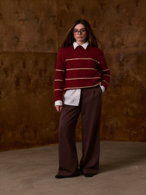 Джемпер TrikoBakh модель 2809-marsala-shampanx Фото