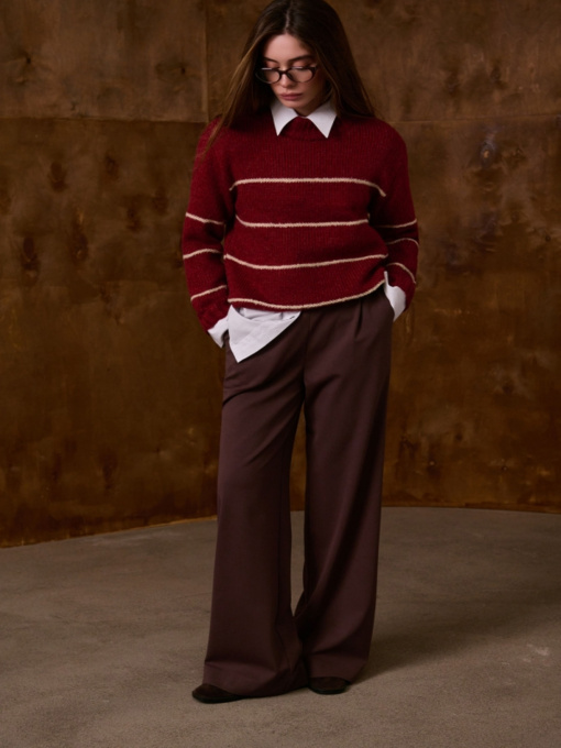 Джемпер TrikoBakh модель 2809-marsala-shampanx Фото