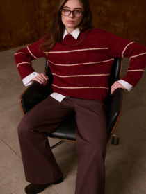 Джемпер TrikoBakh модель 2809-marsala-shampanx Фото