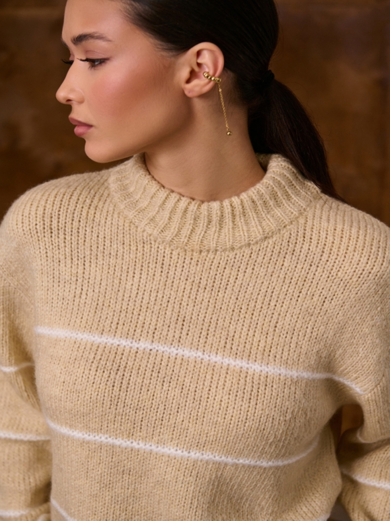 Джемпер TrikoBakh модель 2809-shampanx-z-blim Фото