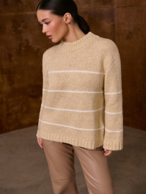 Джемпер TrikoBakh модель 2809-shampanx-z-blim Фото