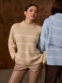 Джемпер TrikoBakh модель 2809-shampanx-z-blim Фото